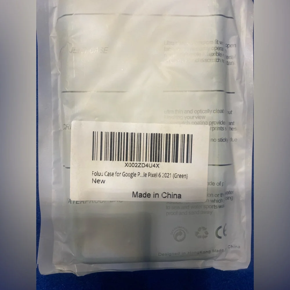 NWT Google Pixel 6 Hard Case (2021), Sage Green